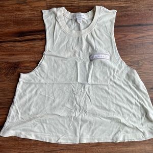 Spiritual Gangster crop tank top, size small